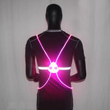 LED Safety Running Vest | Reflective Outdoor Harness