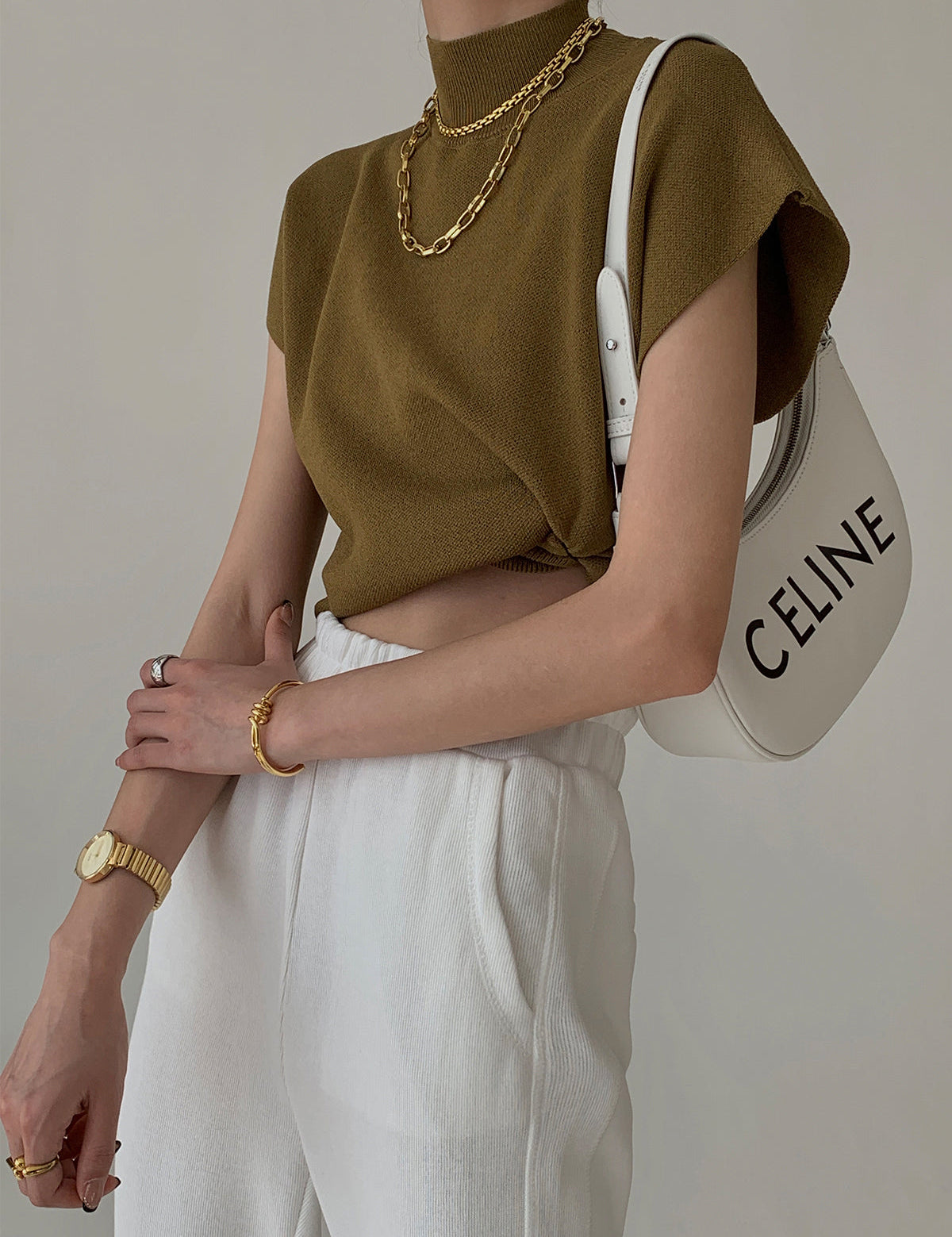 Women's Top | Sleeveless Shirt-Women Top-Homefinn