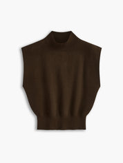 Women Mock Neck Top | Short Sleeve T-Shirt-Women Top-Homefinn