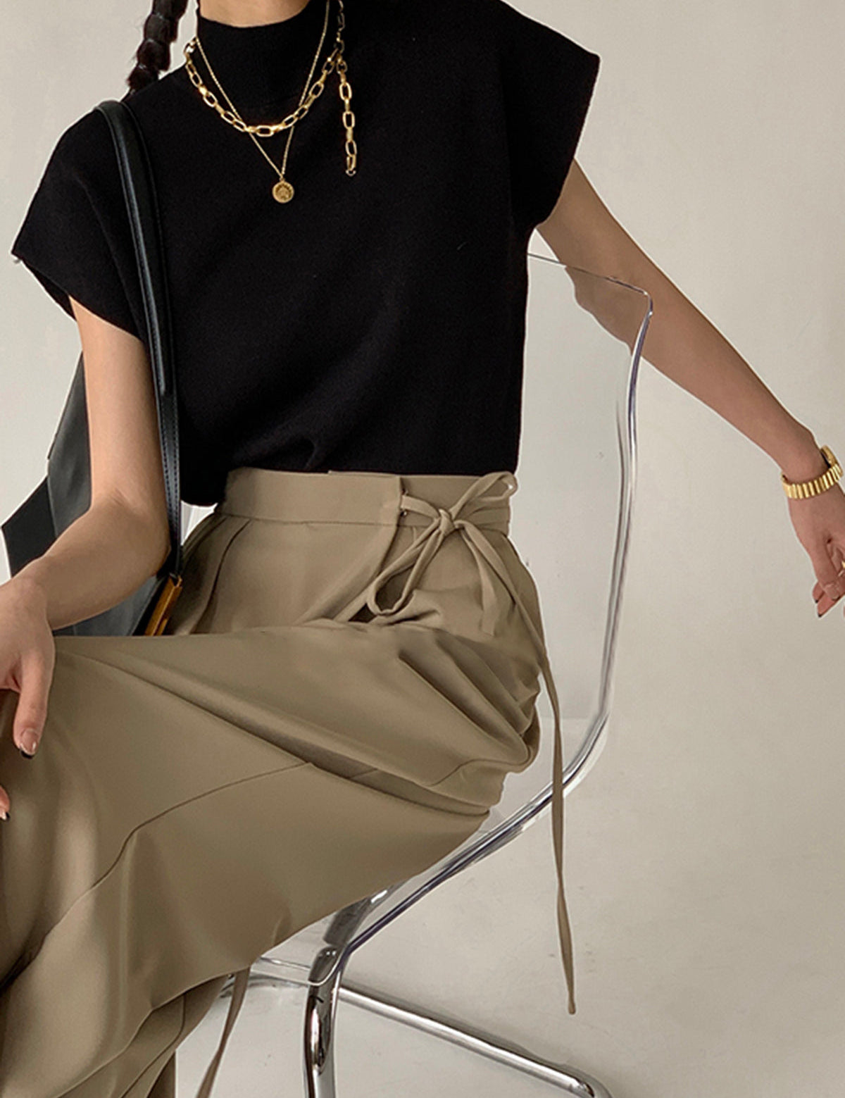 Women's Top | Sleeveless Shirt-Women Top-Homefinn