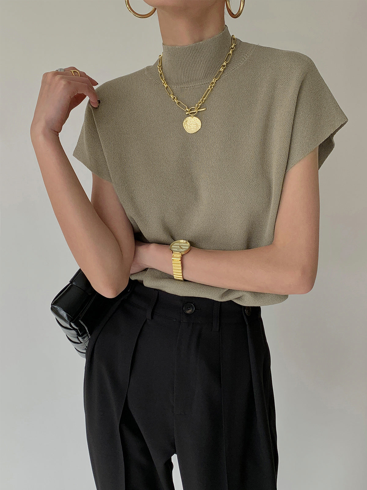 Women's Top | Sleeveless Shirt-Women Top-Homefinn