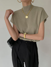 Women's Top | Sleeveless Shirt-Women Top-Homefinn