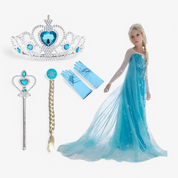 Ice Princess Costume | Princess Dress For Kids-Kids Costume-Homefinn
