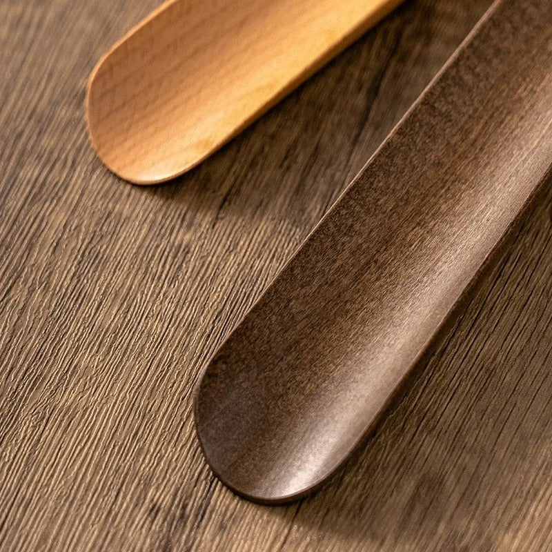 Wooden Shoe Horn | Shoe Horn With Wall Mount-Shoe Horn-Homefinn