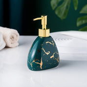 Marble Pattern Bathroom Accessory Set | Matching Dispenser Storage Countertop Use-Bathroom Accessory Set-Homefinn