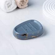 Marble Pattern Bathroom Accessory Set | Matching Dispenser Storage Countertop Use-Bathroom Accessory Set-Homefinn
