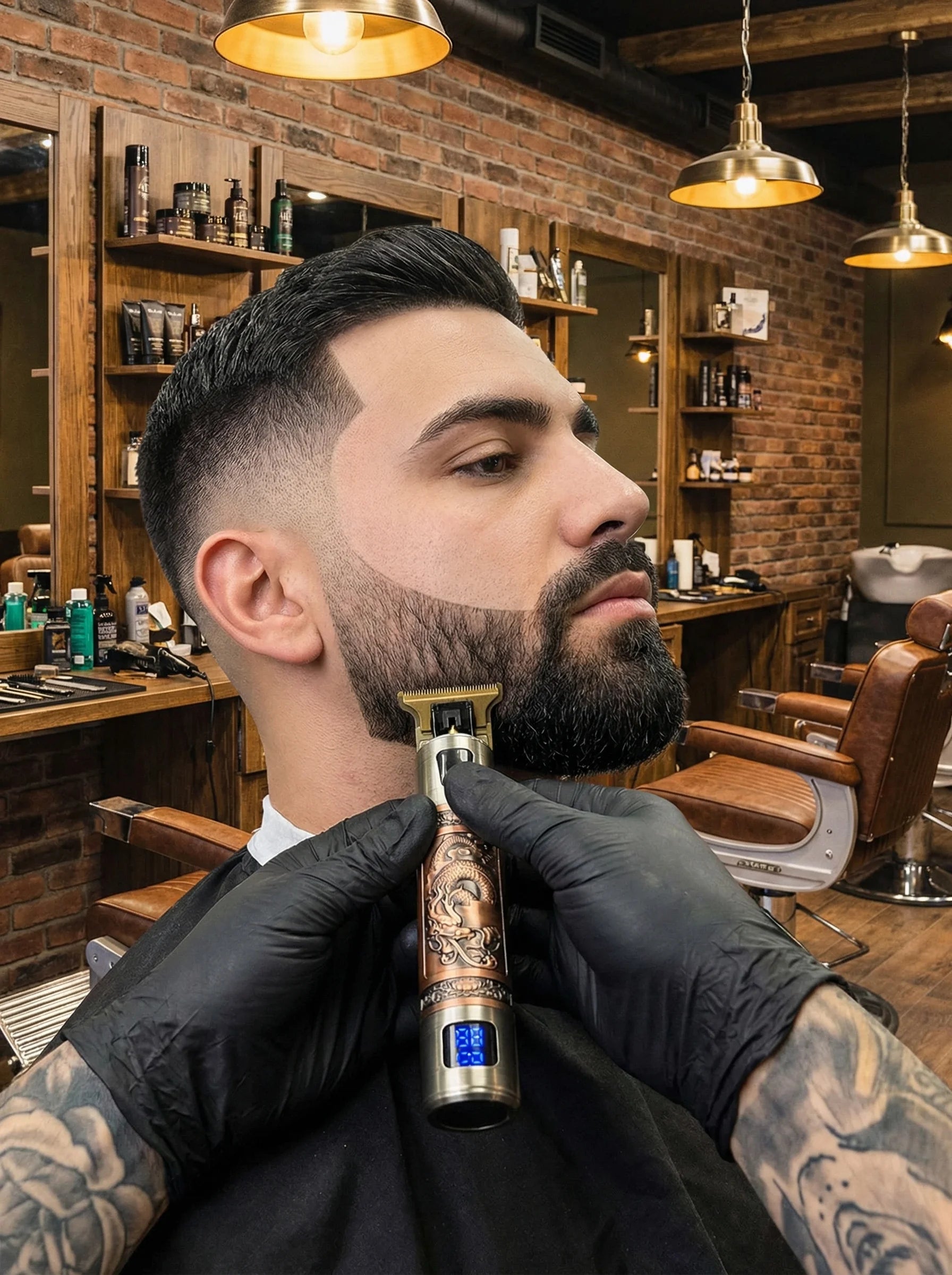 Men Beard Trimmer | Hair Trimmer-Electric Razor-Homefinn