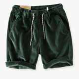 Men's Corduroy Shorts | Drawstring Casual Summer Wear