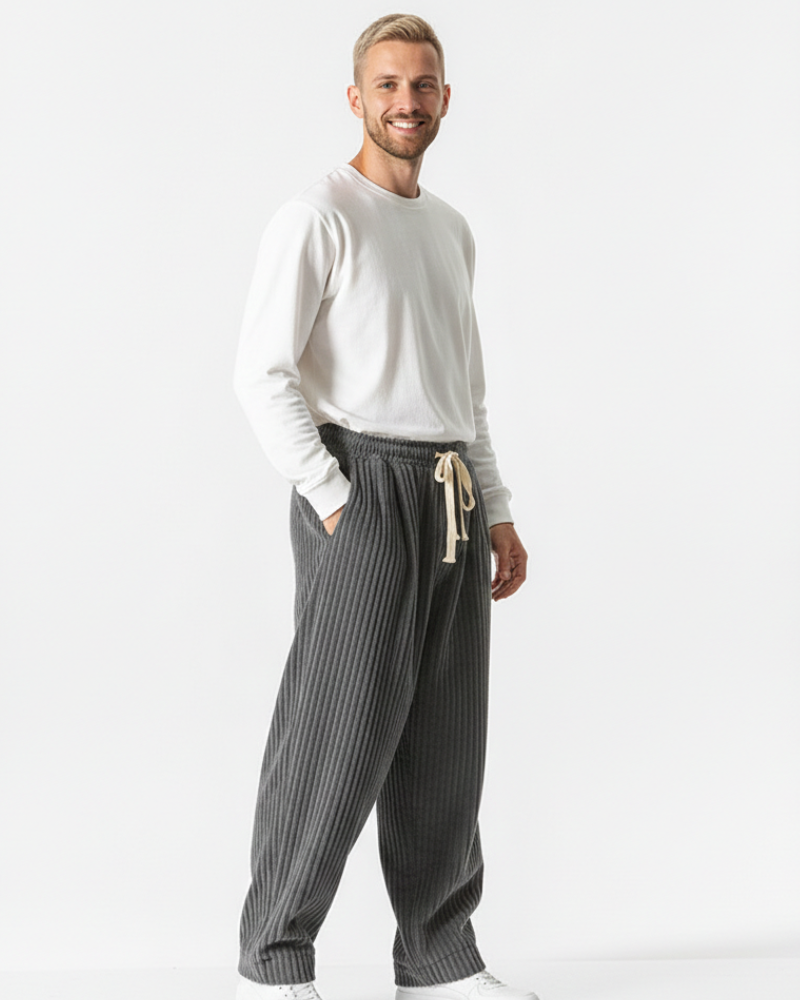 Brycen Corduroy Trousers for Men – Modern Cut, Soft Touch & Elegant Style - Image 4