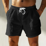 Dylan Short Homme en Cotton – Breathable Design with Loose Fit & Mid-Thigh Summer Length