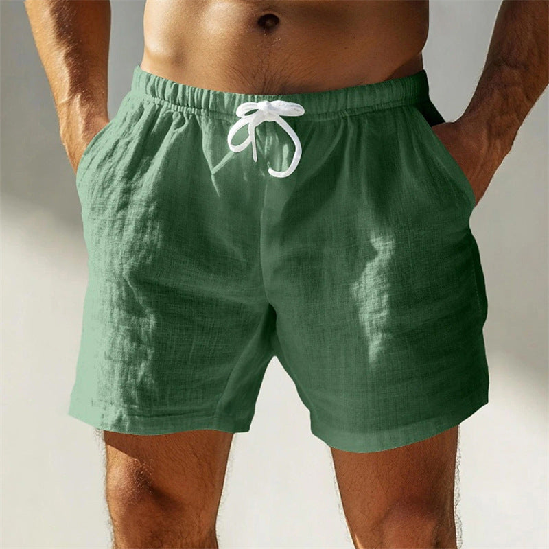 Dylan Short Homme en Cotton – Breathable Design with Loose Fit & Mid-Thigh Summer Length - Image 3