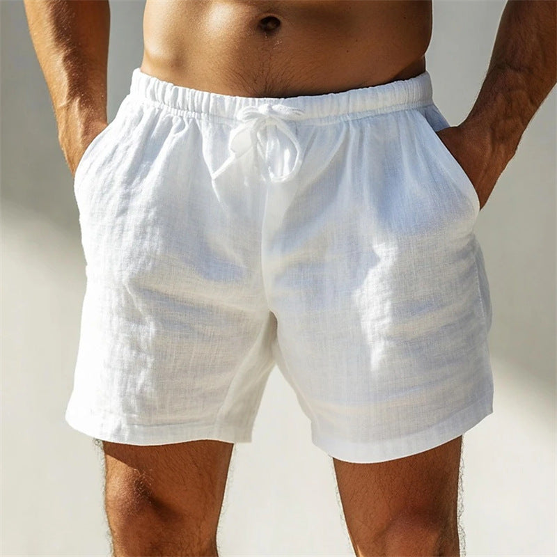 Dylan Short Homme en Cotton – Breathable Design with Loose Fit & Mid-Thigh Summer Length - Image 5