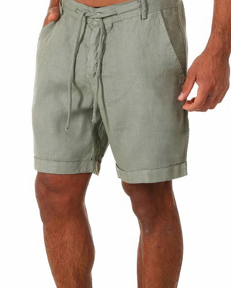 Iven Short Homme – Casual Lightweight Cropped Pants for Summer, Beach & City - Image 3