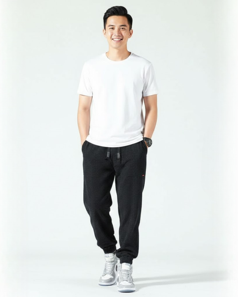 Emerson Men's Corduroy Jogger Pants – Relaxed Fit & Casual Comfort - Image 3