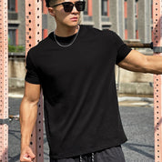 Liam Sport T-Shirt Men – Loose Cotton Short Sleeve T-Shirt with Breathable Design - Image 2