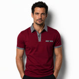 Men's Polo Shirt | Contrast Trim Short Sleeve Casual Wear