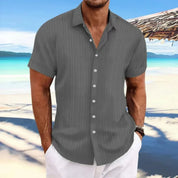 Luke Men's Shirt – Classic Short Sleeve Shirt with Modern Fit for a Casual Summer Look - Image 9