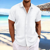 Luke Men's Shirt – Classic Short Sleeve Shirt with Modern Fit for a Casual Summer Look - Image 5