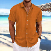 Luke Men's Shirt – Classic Short Sleeve Shirt with Modern Fit for a Casual Summer Look - Image 7