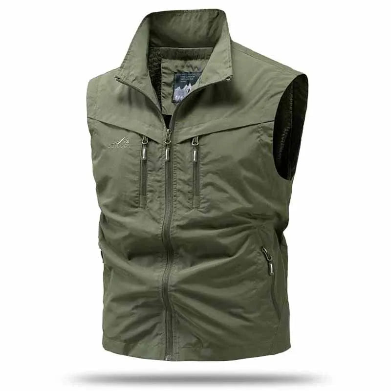 Men's Bodywarmer | Straight | Zipper Closure | Summer - Image 4