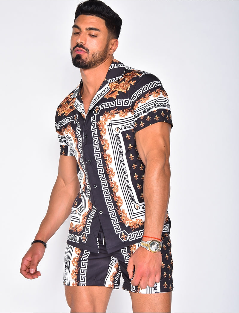 Mens Beach Outfit | Resort Wear For Men-Men Outfit Set-Homefinn