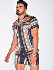 Mens Beach Outfit | Resort Wear For Men-Men Outfit Set-Homefinn