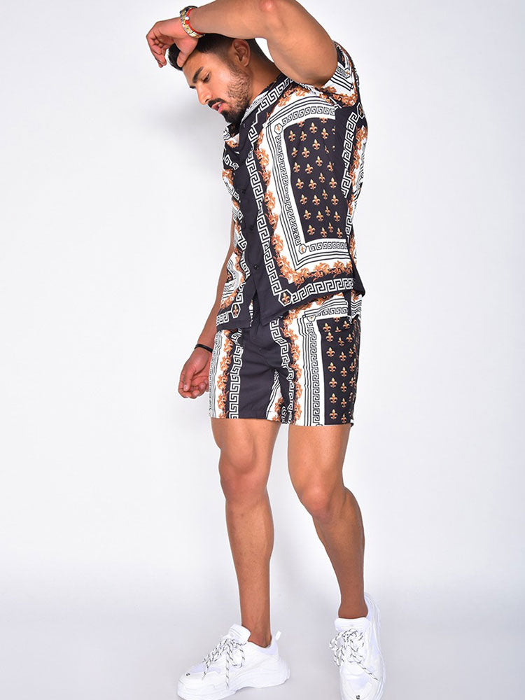 Mens Beach Outfit | Resort Wear For Men-Men Outfit Set-Homefinn