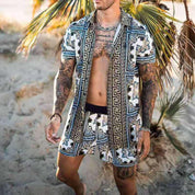 Mens Beach Outfit | Resort Wear For Men-Men Outfit Set-Homefinn