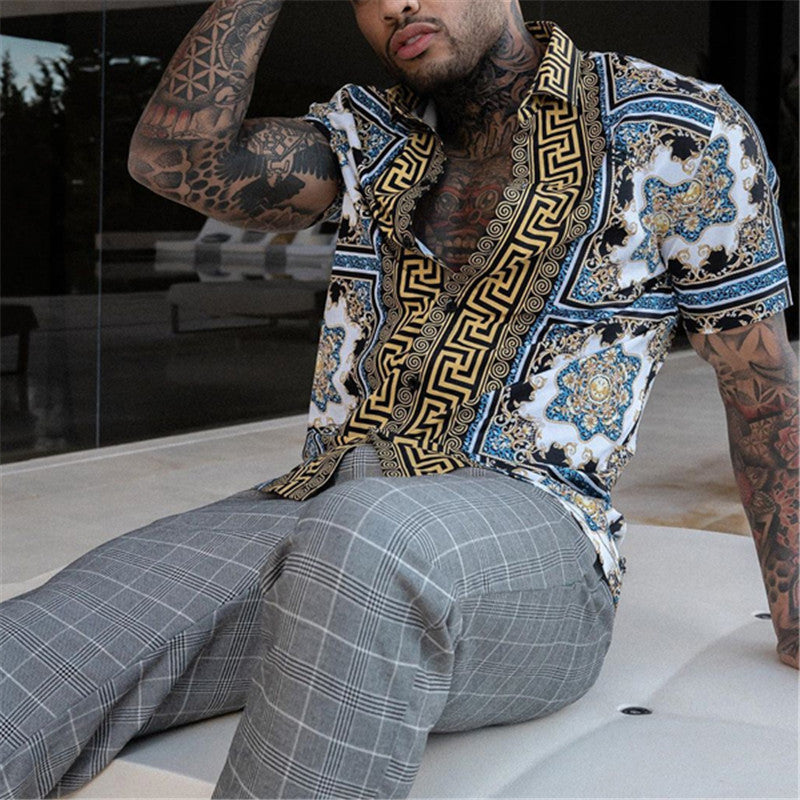 Mens Beach Outfit | Resort Wear For Men-Men Outfit Set-Homefinn