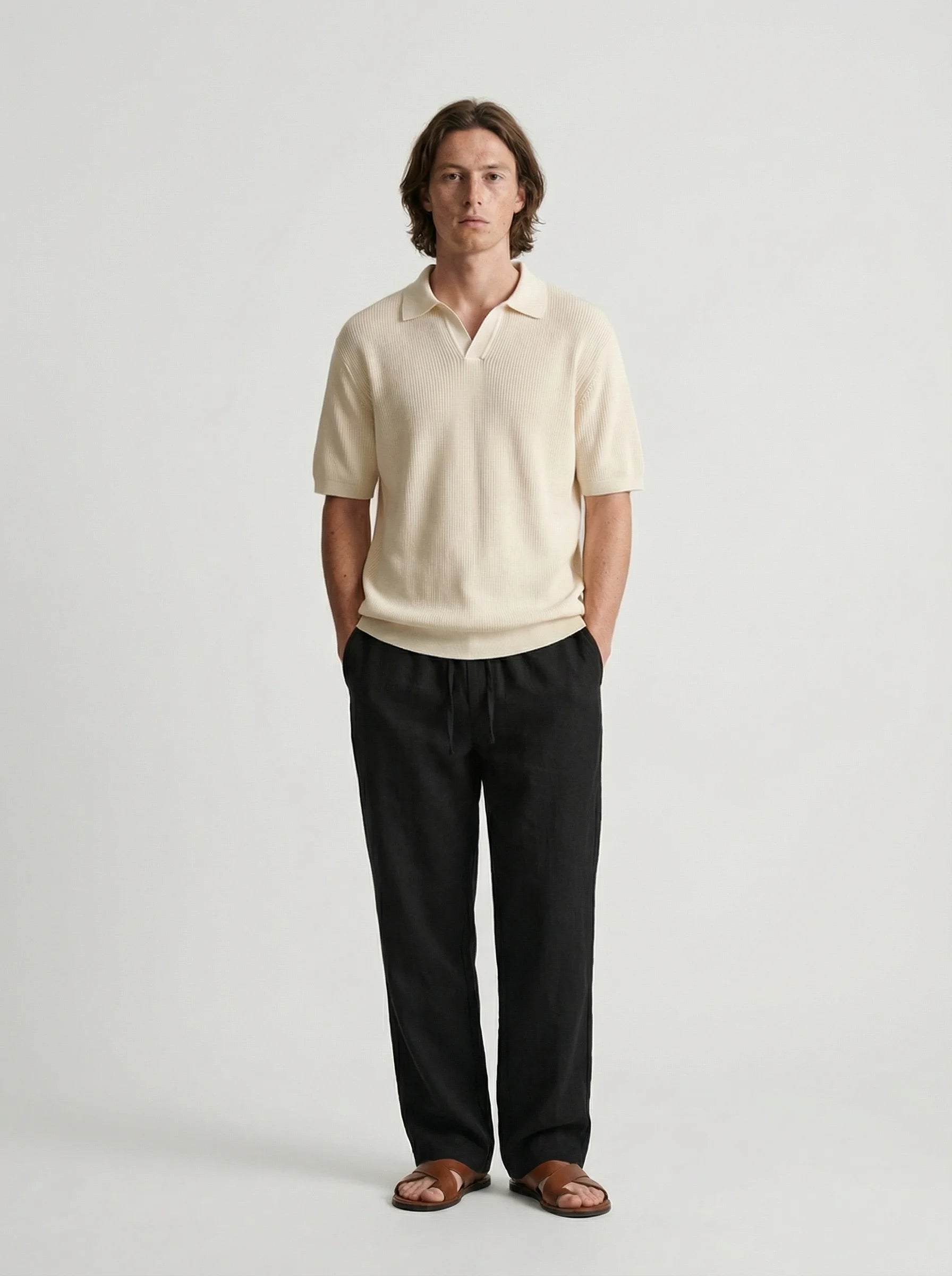 Men's Chino Pants | Relaxed Fit Pants-Men Pants-Homefinn