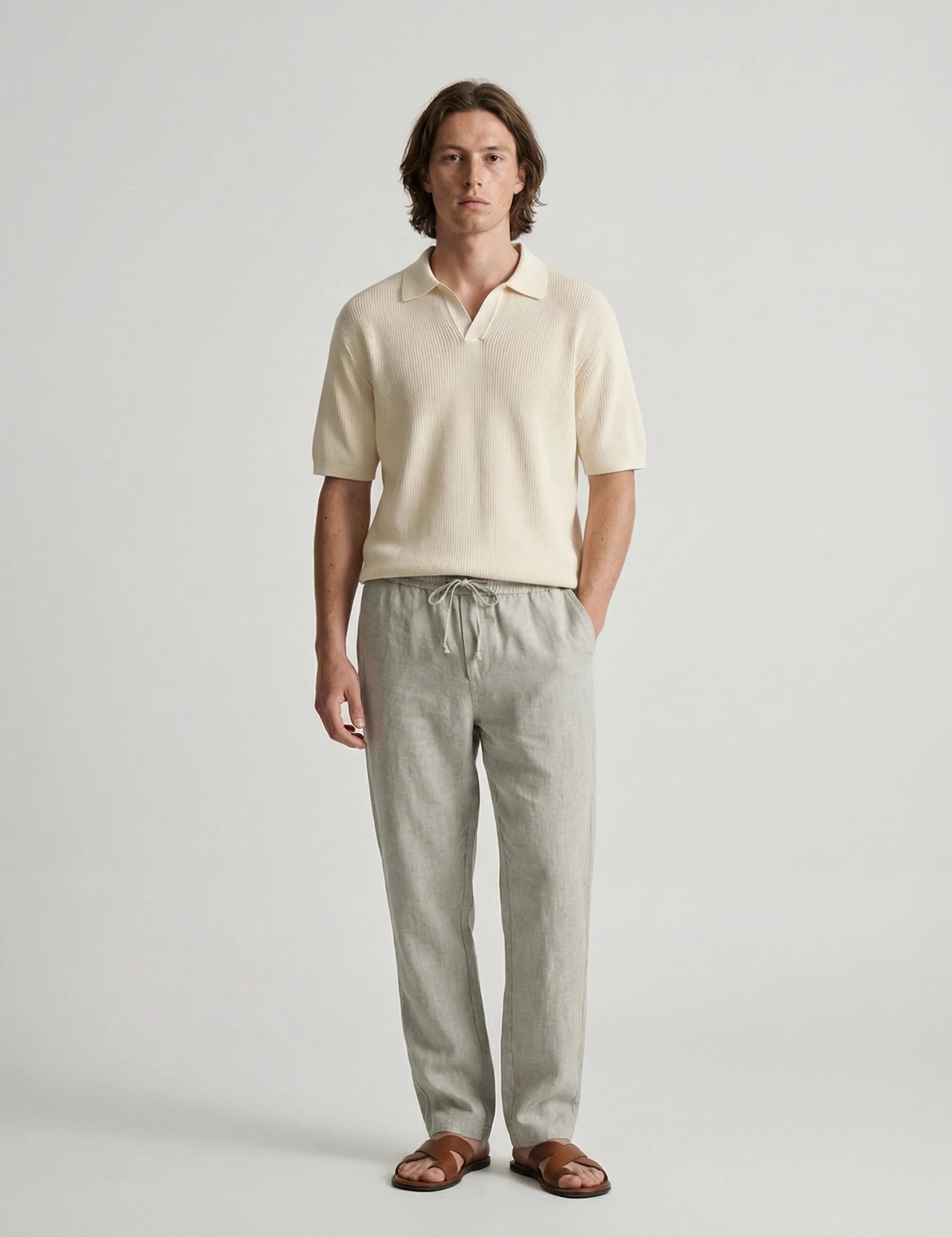 Men's Chino Pants | Relaxed Fit Pants-Men Pants-Homefinn