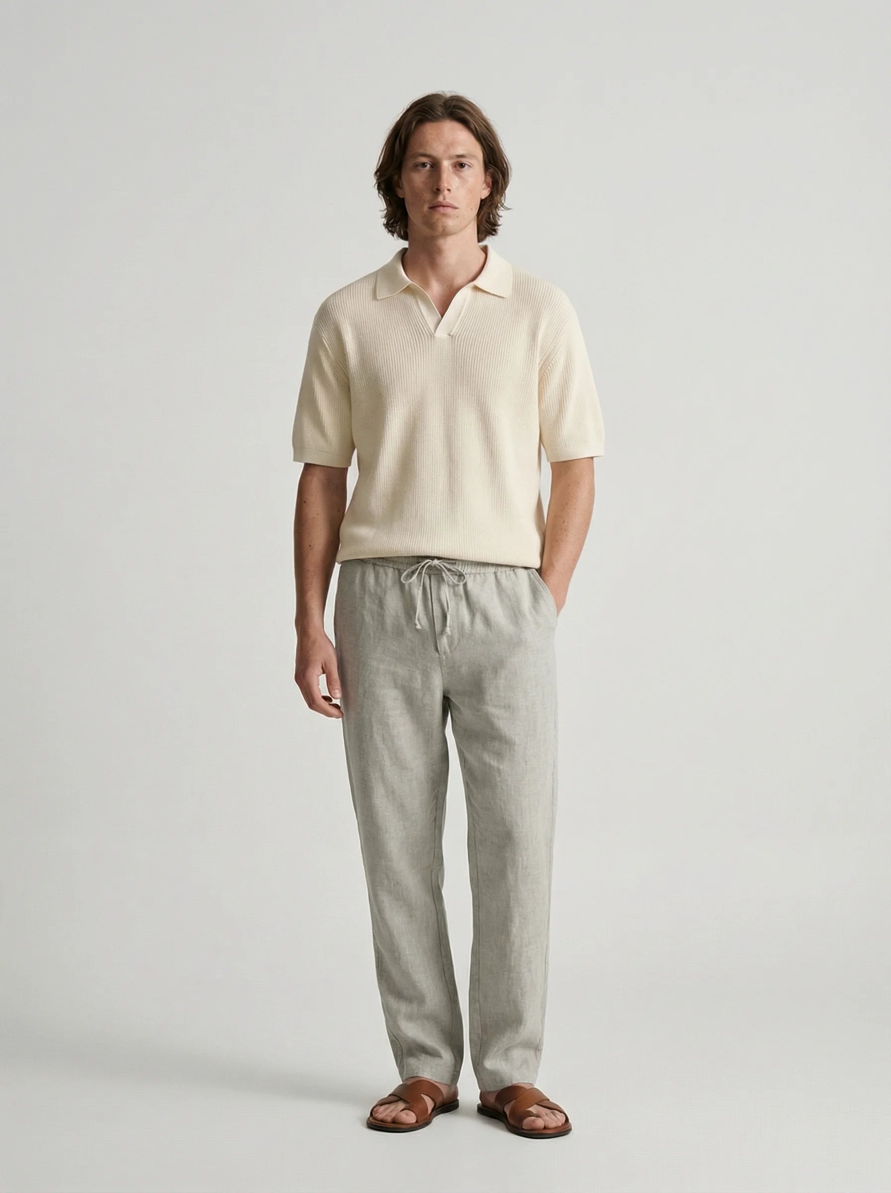 Men's Chino Pants | Relaxed Fit Pants-Men Pants-Homefinn
