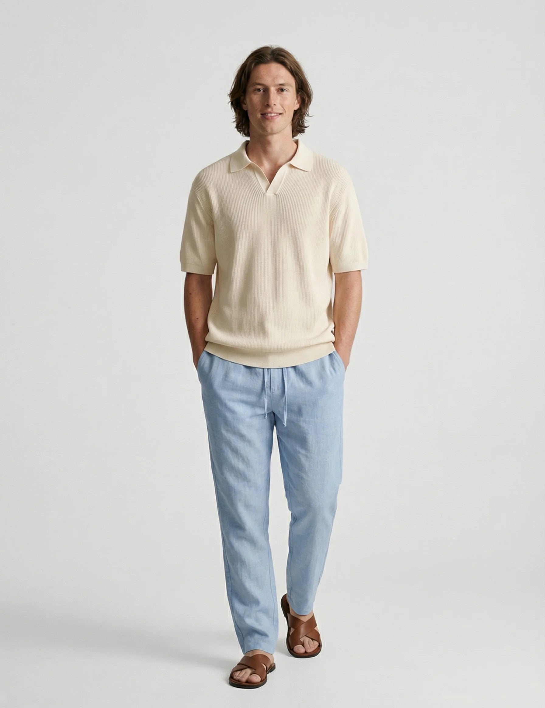 Men's Chino Pants | Relaxed Fit Pants-Men Pants-Homefinn