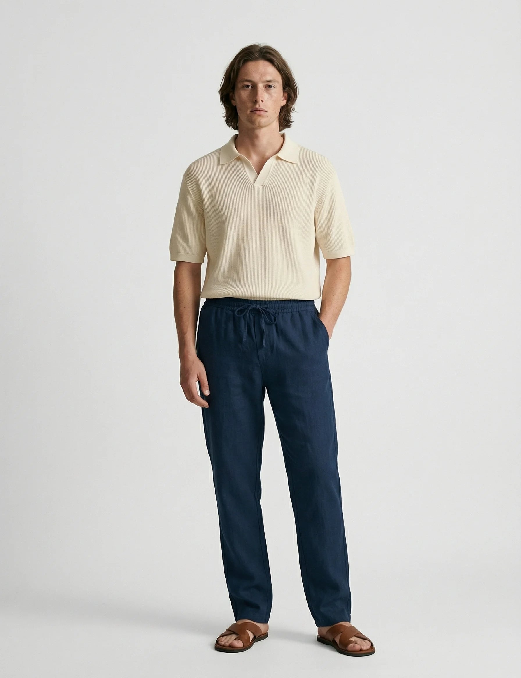 Men's Chino Pants | Relaxed Fit Pants-Men Pants-Homefinn