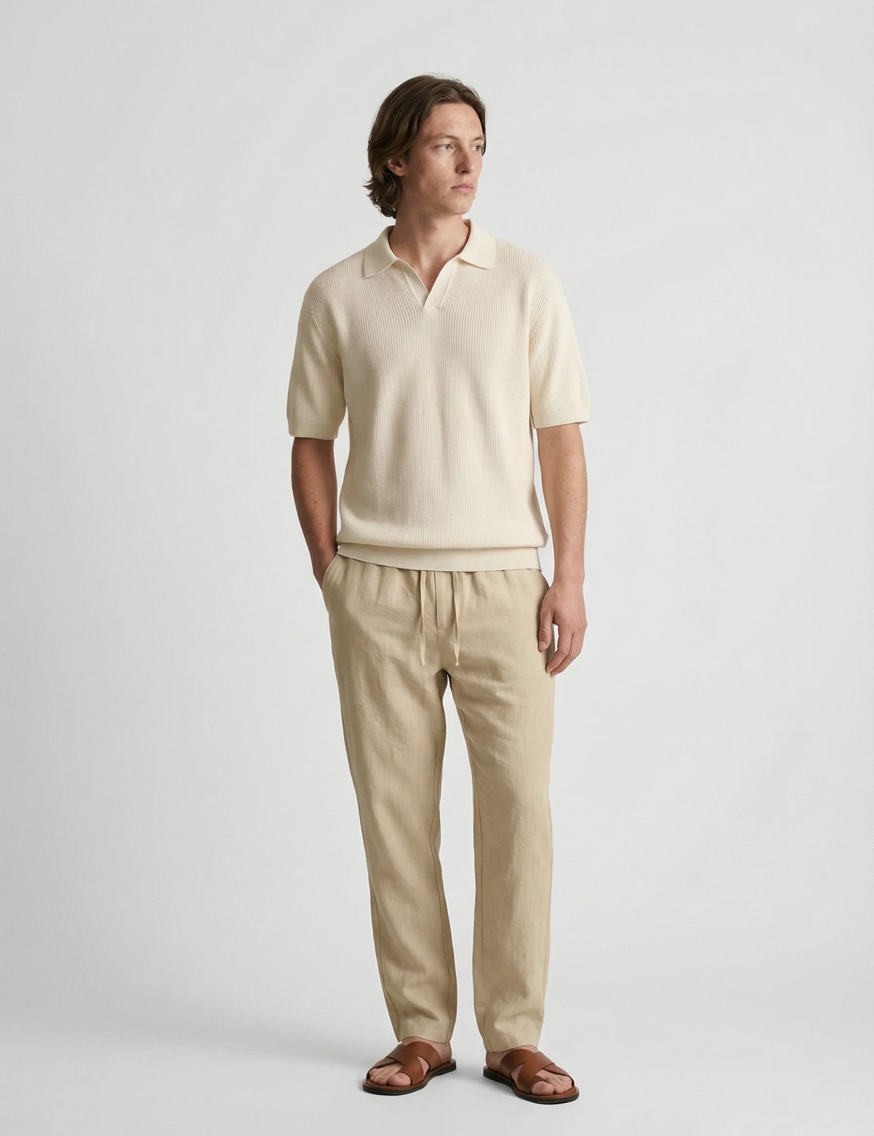 Men's Chino Pants | Relaxed Fit Pants-Men Pants-Homefinn