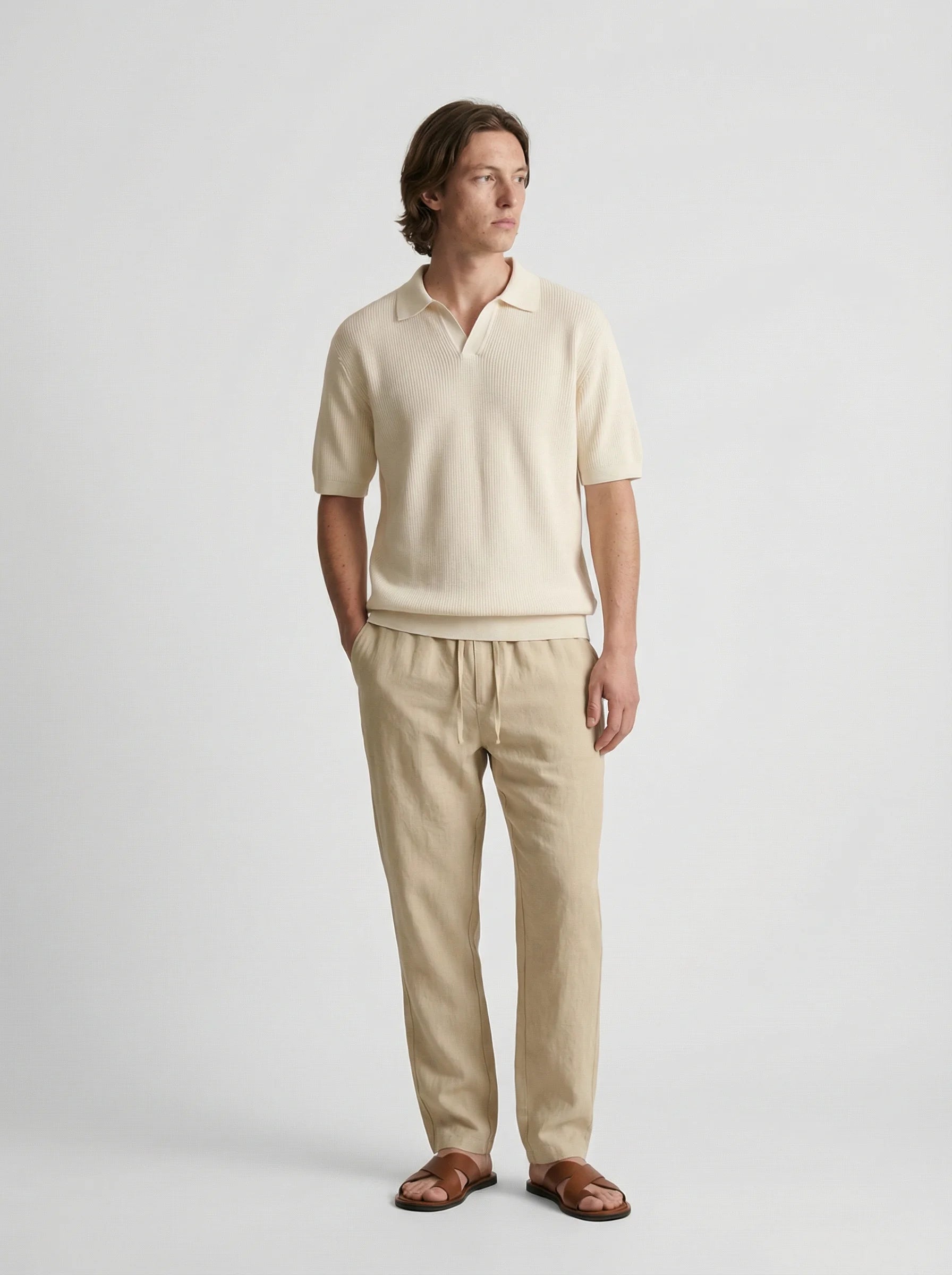 Men's Chino Pants | Relaxed Fit Pants-Men Pants-Homefinn