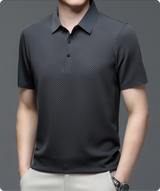 Men Polo Shirt | Men's Casual Button Top