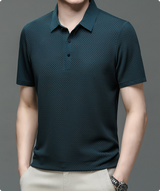 Men Polo Shirt | Men's Casual Button Top