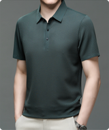 Men Polo Shirt | Men's Casual Button Top
