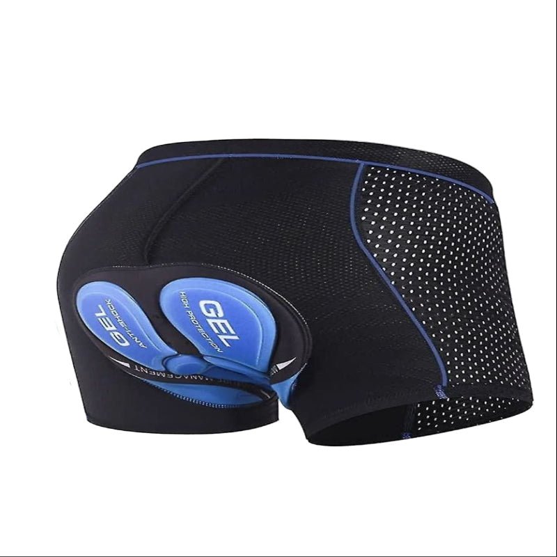 Men's Solid Cycling Shorts | Integrated Seat Padding Long Distance Riding-Men Cycling Shorts-Homefinn
