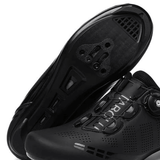 Men's Solid Mountain Bike Shoes | Dial Closure Cleat Compatible Trail Riding