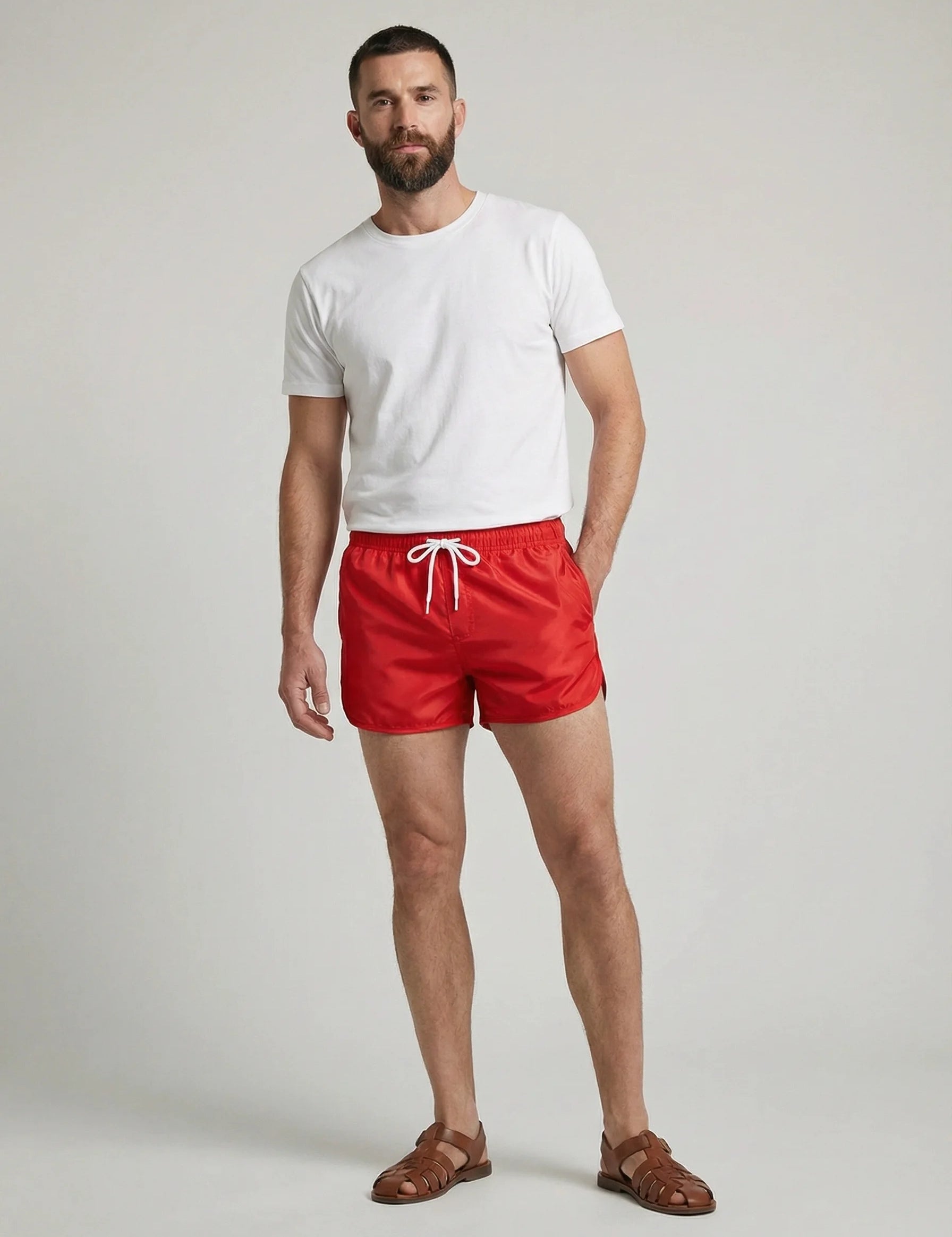 Men's Swim Shorts | Men's Swim Trunks-Men Swim Shorts-Homefinn