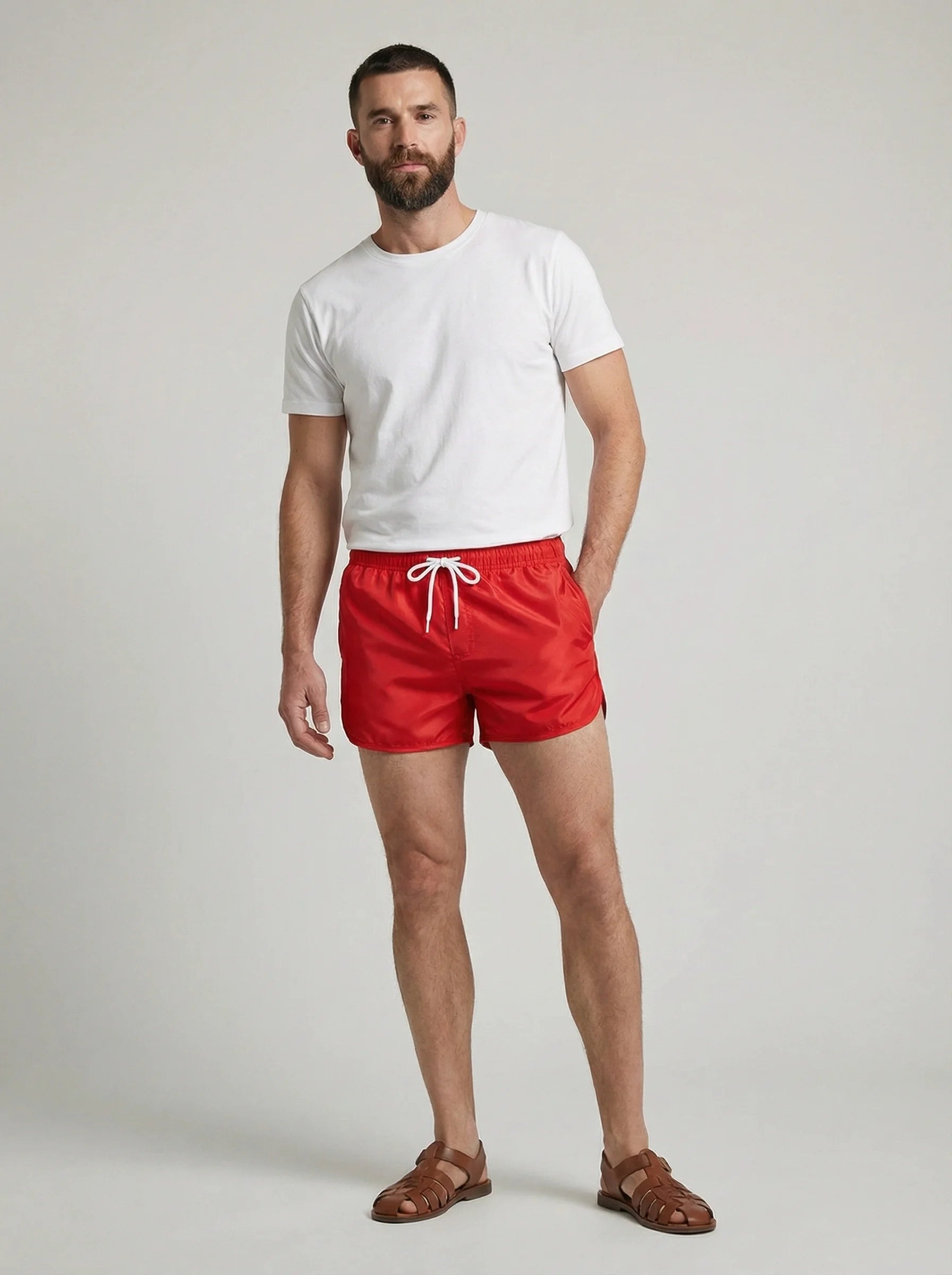 Men's Swim Shorts | Men's Swim Trunks-Men Swim Shorts-Homefinn