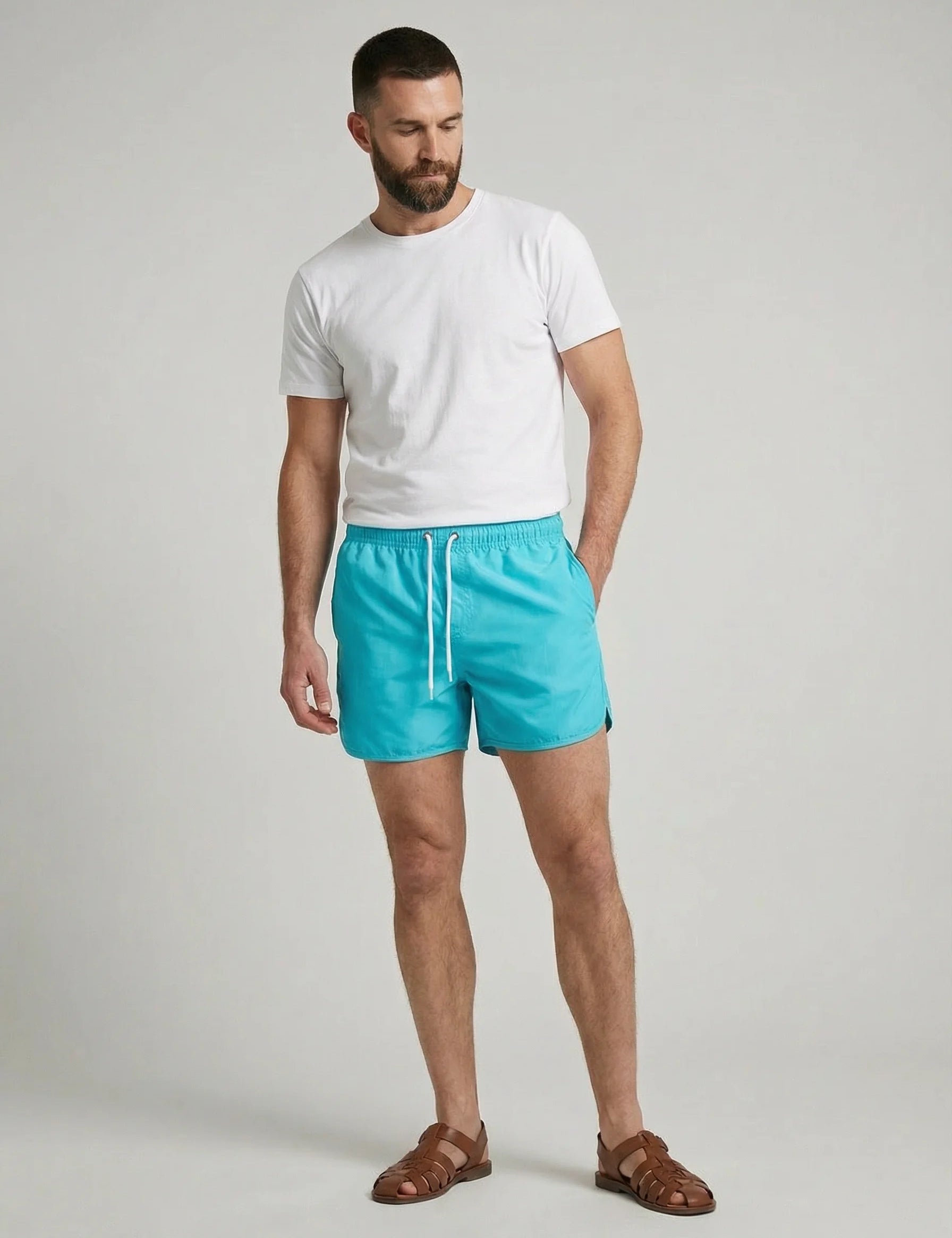Men's Swim Shorts | Men's Swim Trunks-Men Swim Shorts-Homefinn