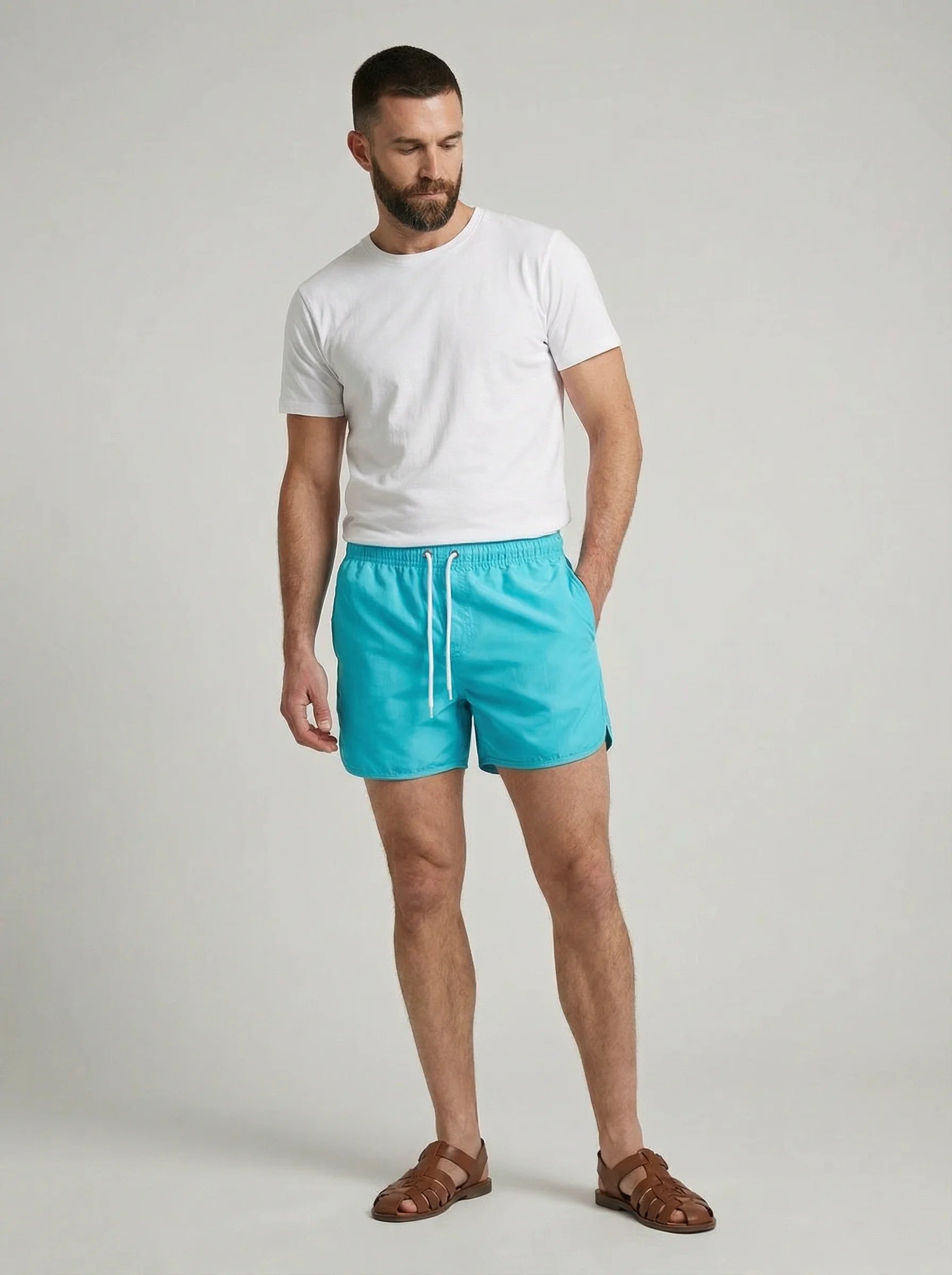 Men's Swim Shorts | Men's Swim Trunks-Men Swim Shorts-Homefinn