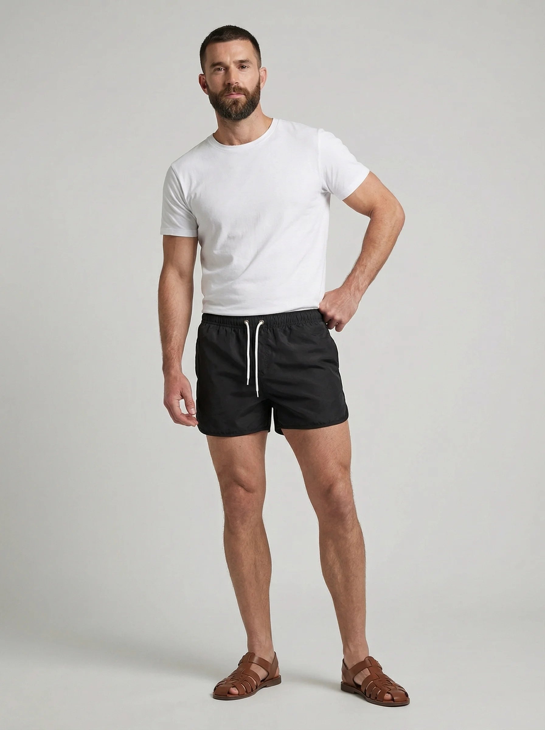 Men's Swim Shorts | Men's Swim Trunks-Men Swim Shorts-Homefinn
