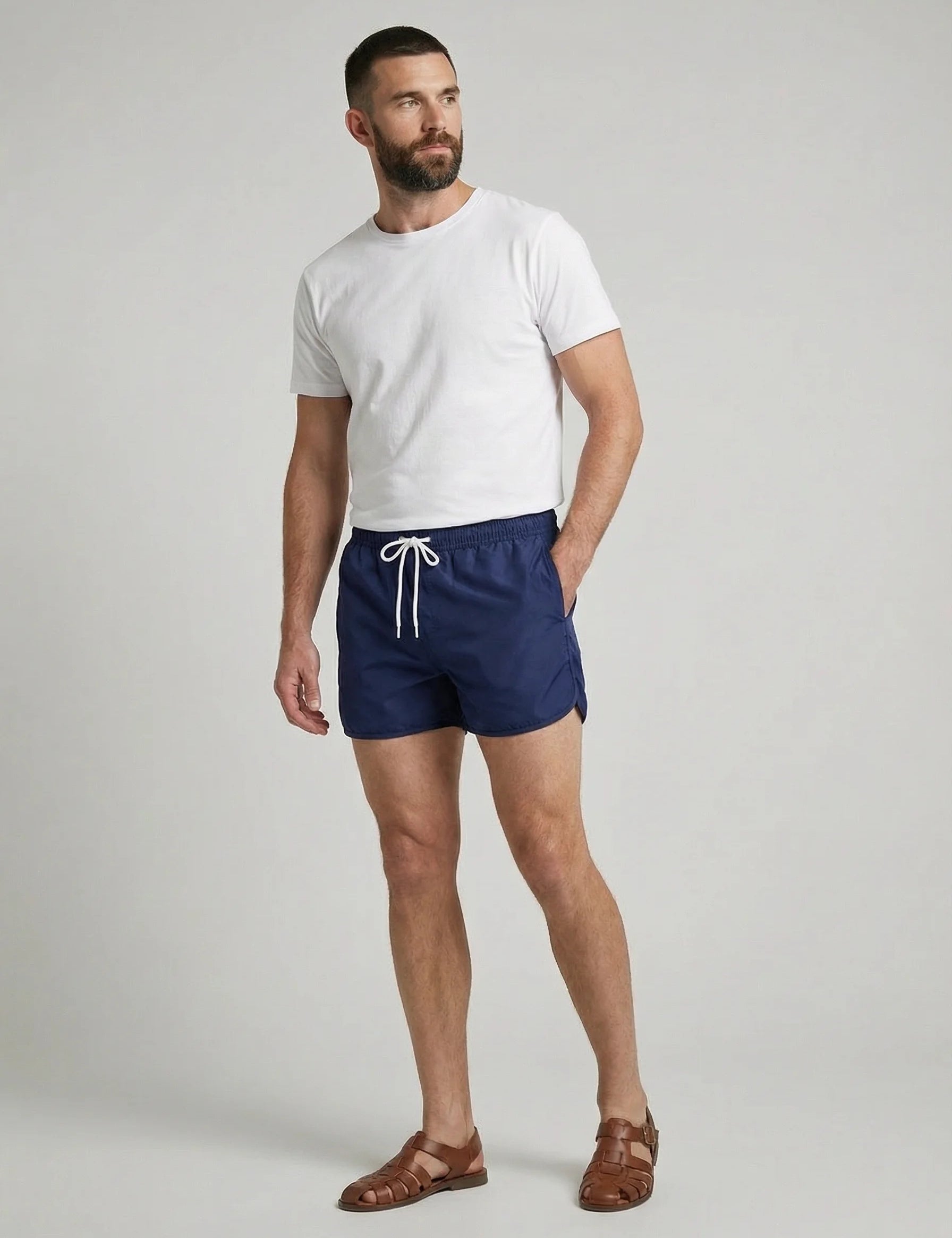 Men's Swim Shorts | Men's Swim Trunks-Men Swim Shorts-Homefinn