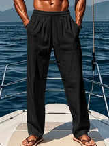 Men's Drawstring Trousers | Relaxed Fit Holiday Beachwear