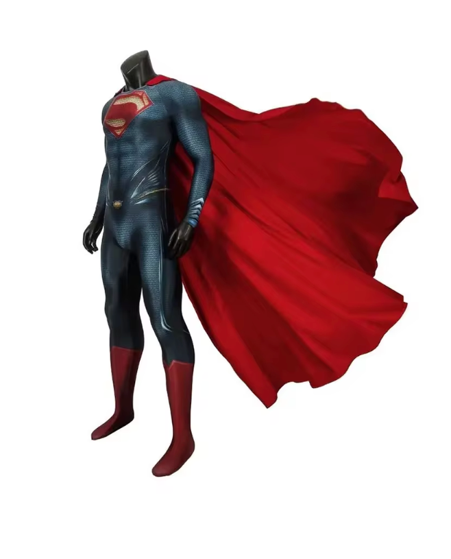 Men's Hero Costume Set | Printed Jumpsuit Dress Up