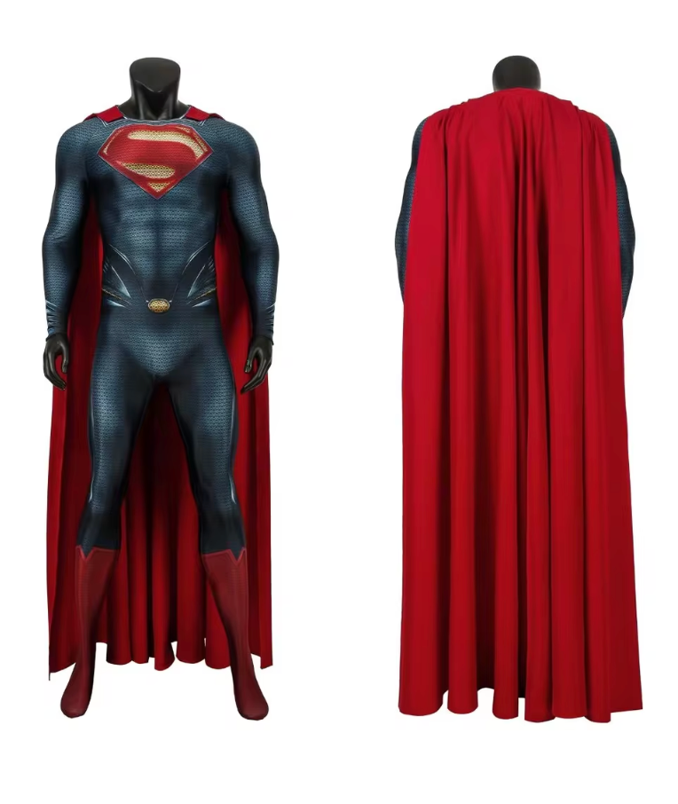 Men's Hero Costume Set | Printed Jumpsuit Dress Up